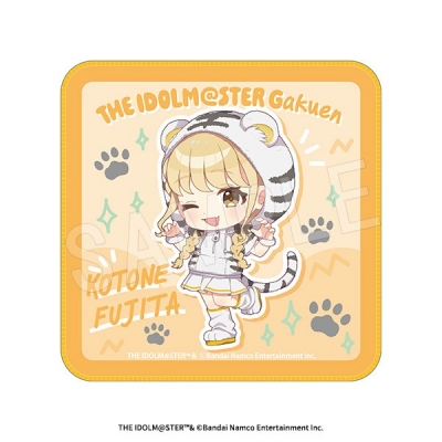 【グッズ-タオル】学園アイドルマスター ミニタオル ホワイトタイガーver. 藤田ことね