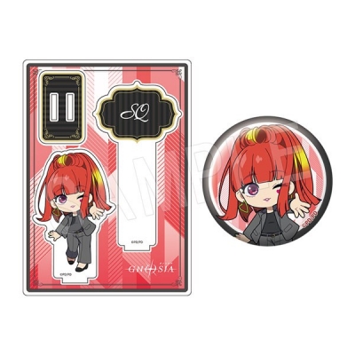 【グッズ-セットもの】TVアニメ『グノーシア』 アクリルフォトプロップス&グリッター缶バッジセット 黒スーツver. SQ