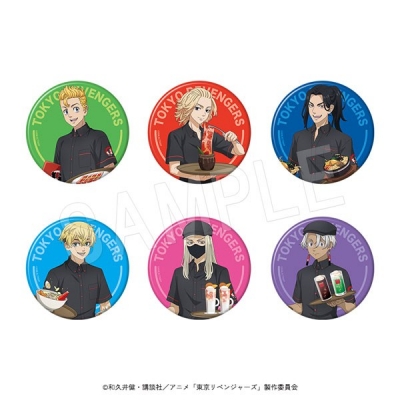 【グッズ-バッチ】東京リベンジャーズ トレーディング缶バッジ やまなか家コラボver.