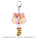 【グッズ-キーホルダー】アイドルマスター シンデレラガールズ × ラスカル しっぽ付き2連アクリルキーホルダー 安部菜々の画像