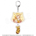【グッズ-キーホルダー】アイドルマスター シンデレラガールズ × ラスカル しっぽ付き2連アクリルキーホルダー 市原仁奈の画像