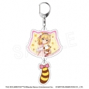 【グッズ-キーホルダー】アイドルマスター シンデレラガールズ × ラスカル しっぽ付き2連アクリルキーホルダー 櫻井桃華の画像