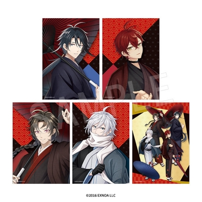 【グッズ-ブロマイド】文豪とアルケミスト ブロマイドセット(5枚入り) 寒椿ver.