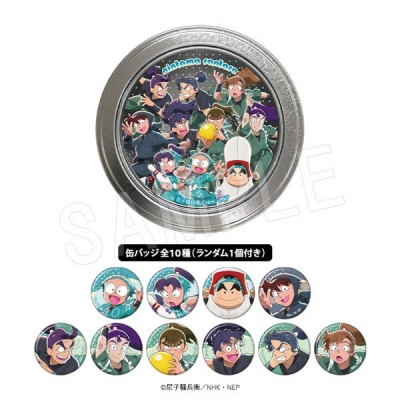 【グッズ-食品】忍たま乱太郎 ミニ缶バッジ付き マグネット缶キャラメル ROUND1コラボver.