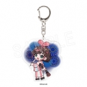 【グッズ-キーホルダー】キズナアイ アクリルキーホルダー C108浴衣ver.の画像
