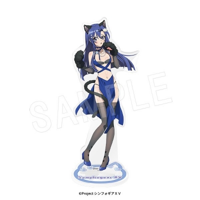 【グッズ-スタンドポップ】戦姫絶唱シンフォギアXV アクリルスタンド 猫ver. 風鳴 翼