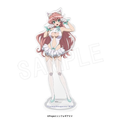 【グッズ-スタンドポップ】戦姫絶唱シンフォギアXV アクリルスタンド 猫ver. マリア・カデンツァヴナ・イヴ