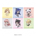 【グッズ-ステッカー】戦姫絶唱シンフォギアXV ステッカーセット 猫ver.の画像