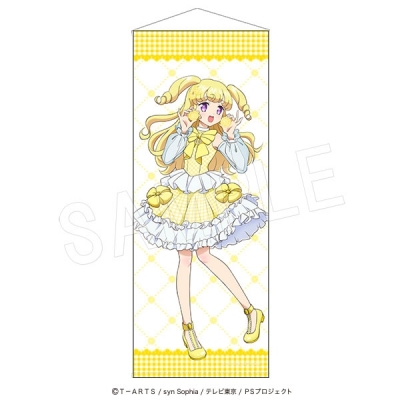 【グッズ-タペストリー】プリティーシリーズ メガプリティータペストリー Fruits gingham ver. 夢川ゆい