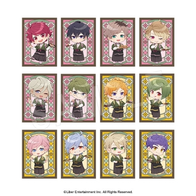 【グッズ-カード】A3! トレーディングクリアカード 和風カフェ ミニキャラver. TypeA