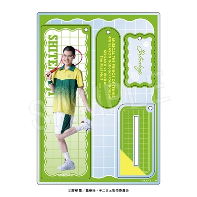 【グッズ-キーホルダー】ミュージカル『テニスの王子様』4thシーズン 全国大会 青学(せいがく)vs立海 前編 アクリルスタンドキーホルダー 金色小春