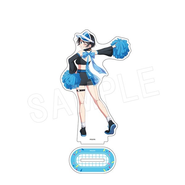 【グッズ-スタンドポップ】彼女、お借りします アクリルフィギュアスタンド 応援団ver. 更科瑠夏