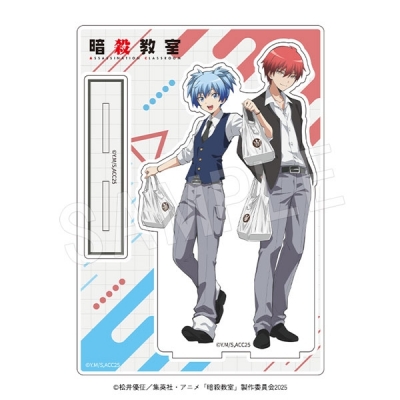 【グッズ-スタンドポップ】アニメ『暗殺教室』 BIGペアアクリルスタンド 100時間カレーコラボver. 制服