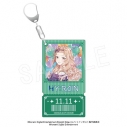 【グッズ-キーホルダー】シャインポスト チケットカード風バースデーホロアクリルキーホルダー 唐林青葉の画像
