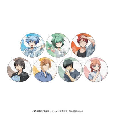 【グッズ-バッチ】アニメ『暗殺教室』 トレーディング缶バッジ 夏の装いver.