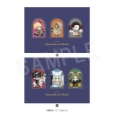 【グッズ-ポーチ】殺戮の天使 フラットポーチ タロットカードミニキャラver.【アニメイト先行販売】の画像