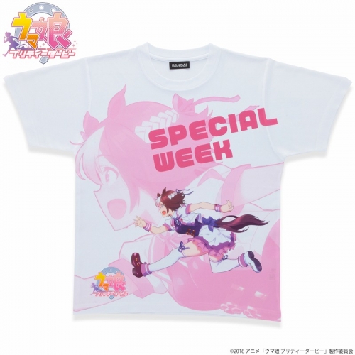 グッズ Tシャツ ウマ娘 プリティ ダービー フルパネルtシャツ スペシャルウィーク M アニメイト