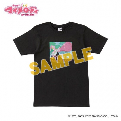 グッズ Tシャツ おねがいマイメロディ Tシャツ ウサミミ仮面柄 Xl アニメイト
