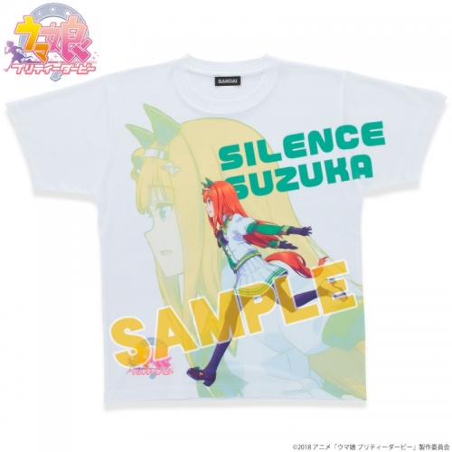 グッズ Tシャツ ウマ娘 プリティ ダービー フルパネルtシャツ サイレンススズカ Xl 再販 アニメイト
