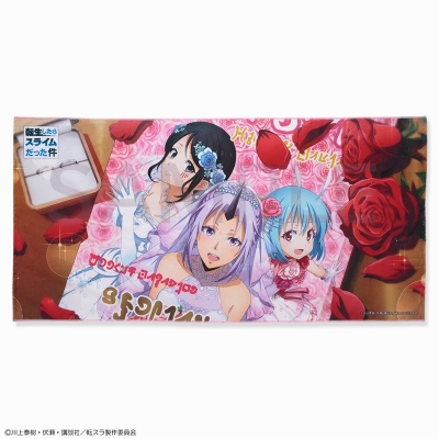 【グッズ-タオル】転生したらスライムだった件 魔王と竜の建国譚 ポートレイトバスタオルシオン&シズ&シンシヤ