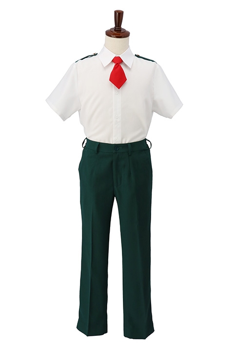コスプレ-衣装】僕のヒーローアカデミア 雄英高校制服(夏服)シャツ/M 