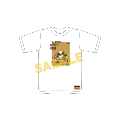 【グッズ-Tシャツ】とーとつにエジプト神 Tシャツ/しゅうごうWHITE
