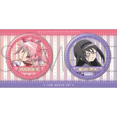 【グッズ-バッチ】マギアレコード 魔法少女まどか☆マギカ外伝 缶バッジセット/まどか&ほむら