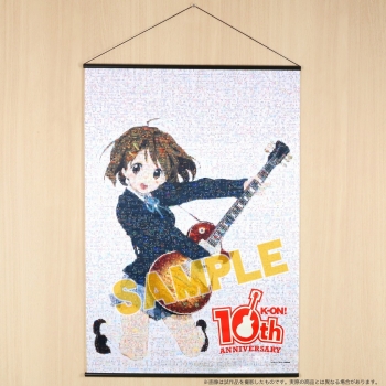 グッズ-タペストリー】けいおん！ 10周年モザイクアートタペストリー 