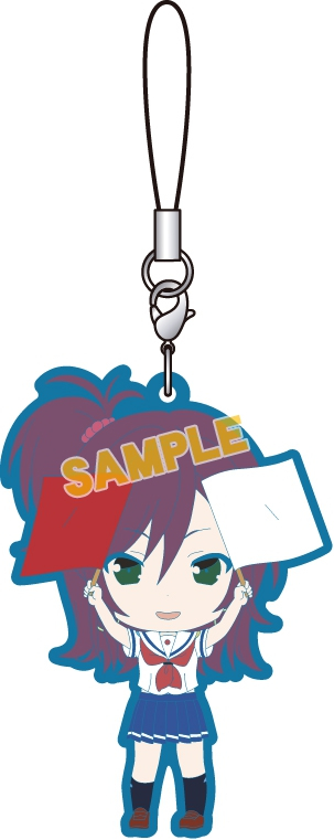 【グッズ-ストラップ】ハイスクール・フリート ラバーストラップコレクション/あるふぁ