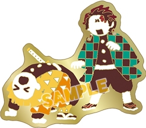 【グッズ-ピンバッチ】鬼滅の刃 ピンズコレクション/ゆるパレット　其ノ壱