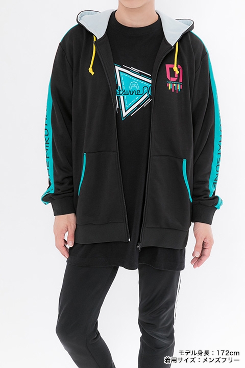 グッズ ジャンパー コート 初音ミク ジップアップパーカー メンズフリー アニメイト