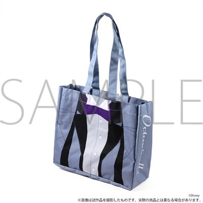 【グッズ-バック】ディズニー ツイステッドワンダーランド ワッペン付トートバッグ/オクタヴィネル寮