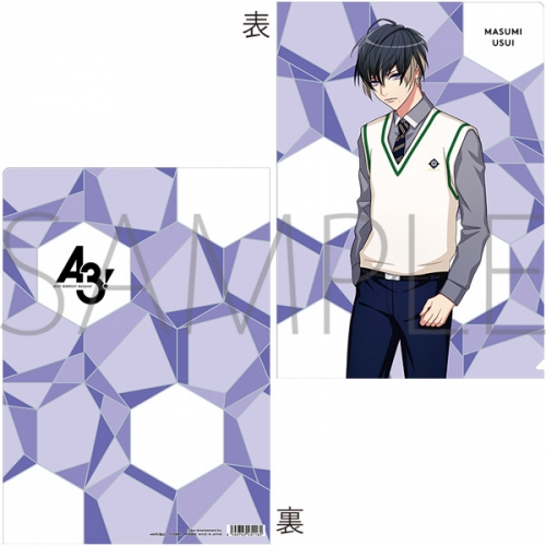 グッズ クリアファイル A3 クリアファイル 碓氷 真澄 第六回公演 アニメイト