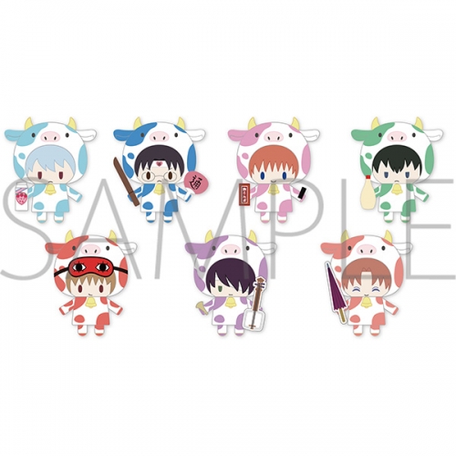 グッズ マスコット 劇場版 アニメ銀魂 パペラ フィンガーマスコットコレクション 干支 丑 Ver アニメイト