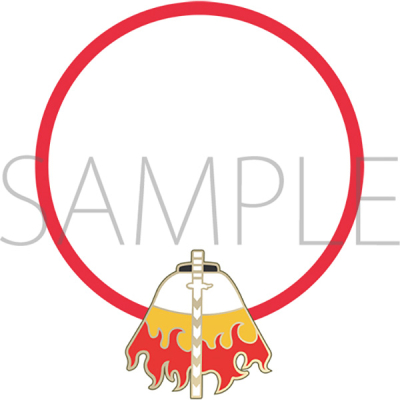 【グッズ-腕輪】鬼滅の刃 静電気軽減ブレスレット/煉獄 杏寿郎