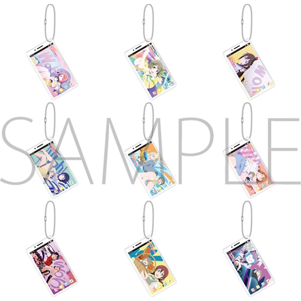 【グッズ-キーホルダー】ラブライブ!虹ヶ咲学園スクールアイドル同好会 アクリルキーホルダーコレクション/スマートフォン風