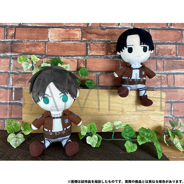 グッズ ぬいぐるみ 進撃の巨人 ぬいぐるみ リヴァイ きみとふれんず アニメイト