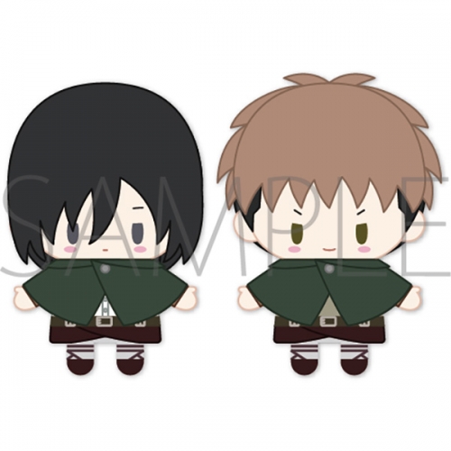 グッズ マスコット 進撃の巨人 フィンガーマスコット Puppela パペラ セット ミカサ ジャン アニメイト