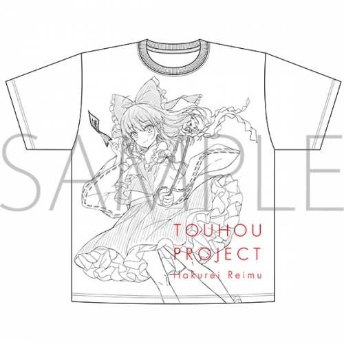 グッズ ｔシャツ 東方project オーバーサイズtシャツ 霊夢 アニメイト