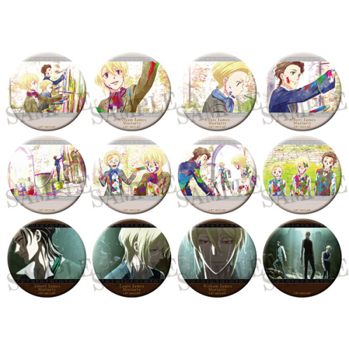 グッズ バッチ 憂国のモリアーティ キャラバッジコレクション アニメイト