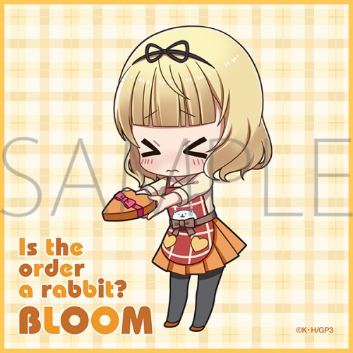 グッズ ハンカチ ご注文はうさぎですか Bloom タオルハンカチ Withティッピー シャロ バレンタイン アニメイト