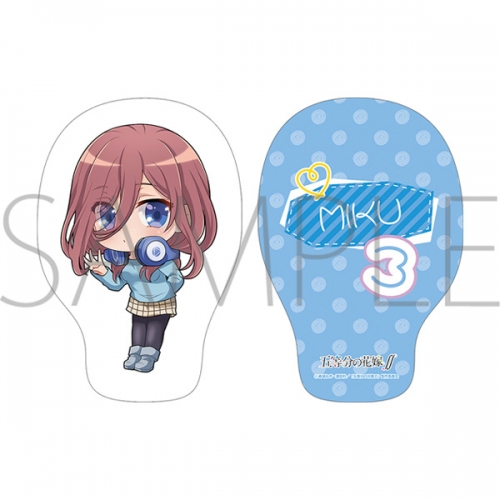 グッズ クッション 五等分の花嫁 ダイカットクッション 三玖 アニメイト