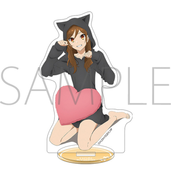 グッズ-スタンドポップ】ホリミヤ アクリルスタンド/堀京子 猫耳フード 堀京子宮村伊澄アクリルスタンドBlu-ray/DVDホリミヤアニメイト