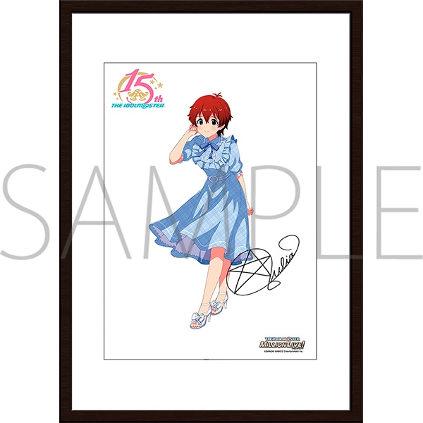 グッズ 複製原画 アイドルマスター ミリオンライブ 複製原画 福岡県 ジュリア アニメイト