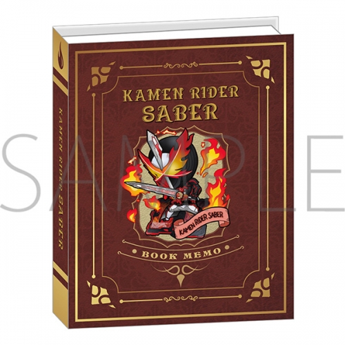 グッズ メモ帳 仮面ライダーセイバー ブック型メモ 神山飛羽真 仮面ライダーセイバー アニメイト