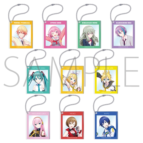 【グッズ-キーホルダー】プロジェクトセカイ カラフルステージ！ feat. 初音ミク アクリルキーホルダーコレクション/C