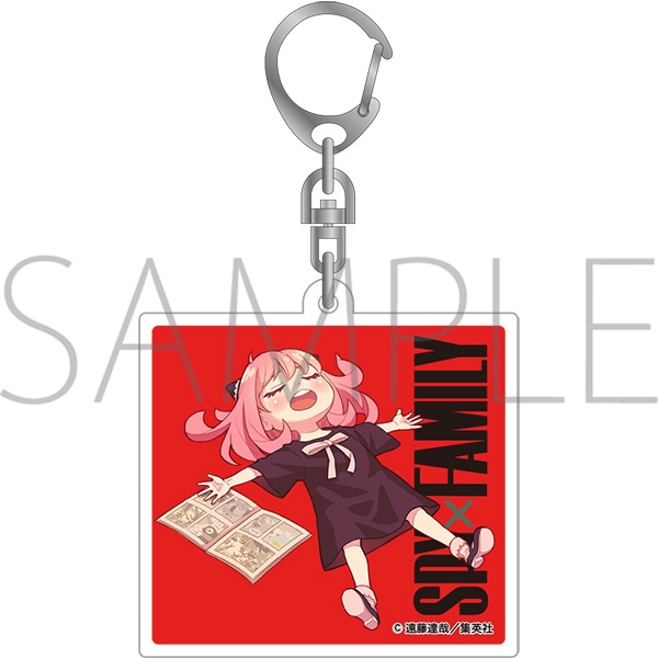 【グッズ-キーホルダー】SPY×FAMILY アーニャアクリルキーホルダー/A