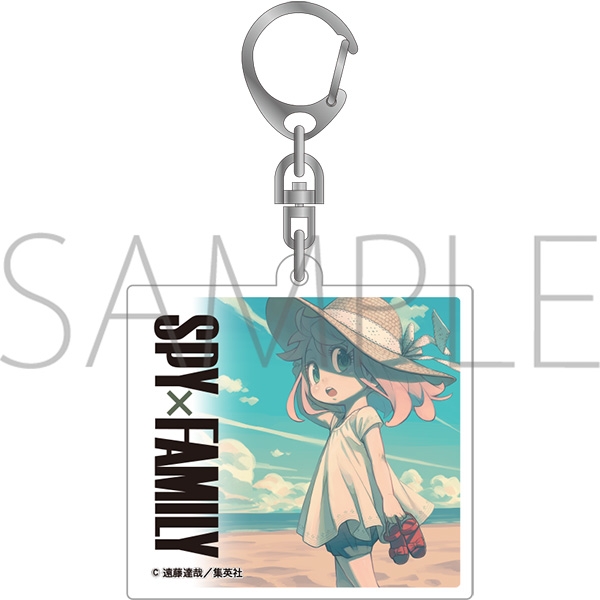 【グッズ-キーホルダー】SPY×FAMILY アーニャアクリルキーホルダー/C