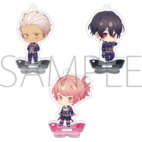 グッズ キーホルダー 華doll スタンド付きアクリルキーホルダーセット Loulou Di ミニキャラver アニメイト