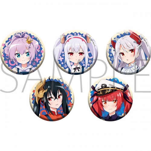 グッズ バッチ アズールレーン びそくぜんしんっ キャラバッジコレクション アニメイトコラボ Ver アニメイト